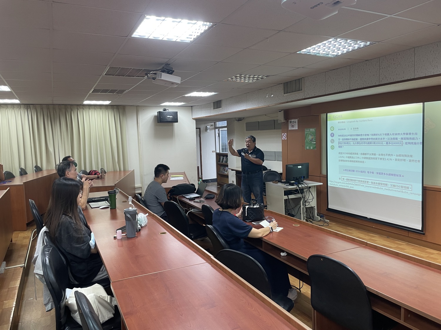 【微學分課程】智慧健康永續微學分系列課_環境永續實務–溫室氣體盤查圖片